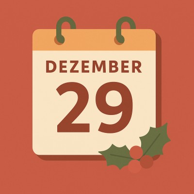 Historischer Kalender – 29. Dezember